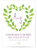 Sweet Garden Wedding Invitations