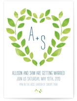 Sweet Garden Wedding Invitations