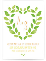 Sweet Garden Wedding Invitations