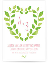 Sweet Garden Wedding Invitations