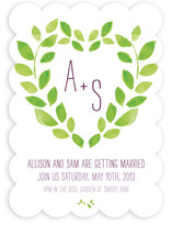 Sweet Garden Wedding Invitations