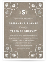 Clam Wedding Invitations
