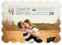 Something Old and Something New Wedding Invitations