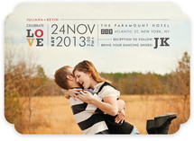 Something Old and Something New Wedding Invitations