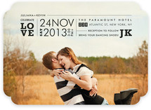 Something Old and Something New Wedding Invitations