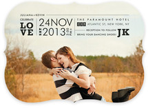 Something Old and Something New Wedding Invitations