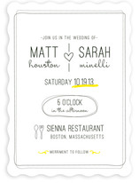 Bistro Wedding Invitations