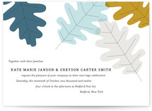 Autumn Oak Wedding Invitations