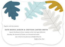 Autumn Oak Wedding Invitations