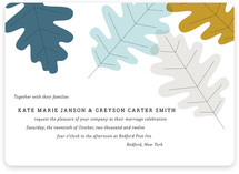 Autumn Oak Wedding Invitations
