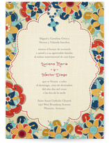 Las Flores Bonitas Wedding Invitations