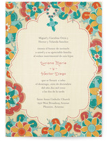 Las Flores Bonitas Wedding Invitations