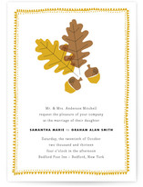 One Fine Autumn Day Wedding Invitations
