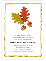 One Fine Autumn Day Wedding Invitations
