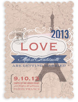 J'adore Paris Wedding Invitations