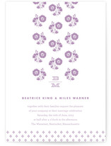 Petite Pattern Wedding Invitations