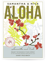 Aloha Nui Loa Wedding Invitations
