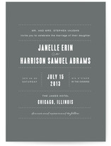 Sweet Chic Wedding Invitations