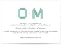 Origami Wedding Invitations