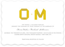 Origami Wedding Invitations