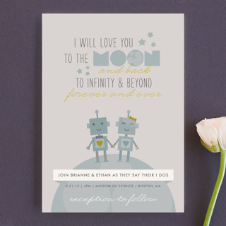 Infinity & Beyond Wedding Invitations