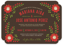 Mexican Ties Wedding Invitations