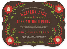 Mexican Ties Wedding Invitations