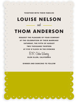 Color Block Wedding Invitations