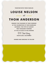 Color Block Wedding Invitations
