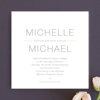 Baseline Wedding Invitations