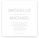 Baseline Wedding Invitations