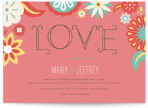 Dia de Amor Wedding Invitations