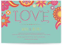 Dia de Amor Wedding Invitations