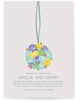 Kissing Ball Wedding Invitations
