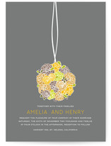 Kissing Ball Wedding Invitations