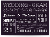 WeddingGram Wedding Invitations