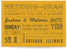 WeddingGram Wedding Invitations