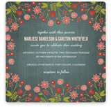 Serendipity Floral Wedding Invitations