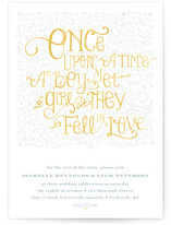 Once Upon Wedding Invitations