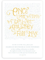 Once Upon Wedding Invitations