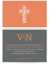 Two Become One Wedding Invitations