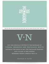 Two Become One Wedding Invitations