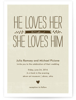 Quite Simply Wedding Invitations