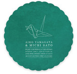 Paper Crane Wedding Invitations