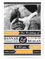 Poster Gig Wedding Invitations