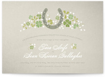 Lucky Horseshoe Wedding Invitations