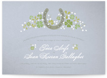 Lucky Horseshoe Wedding Invitations