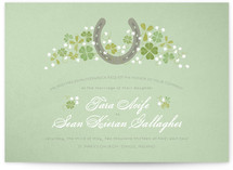 Lucky Horseshoe Wedding Invitations