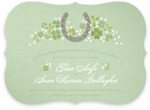 Lucky Horseshoe Wedding Invitations