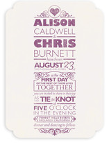 Classically Modern Wedding Invitations